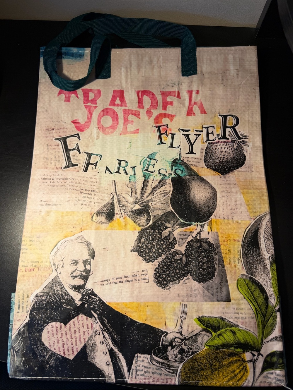 Fearless Flyer Trader Joe's Reusable Market Tote